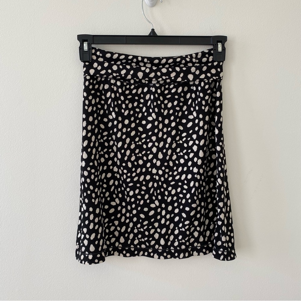 Max Studio Women’s Pull-on A-line High Roll Waist Skirt NWOT
